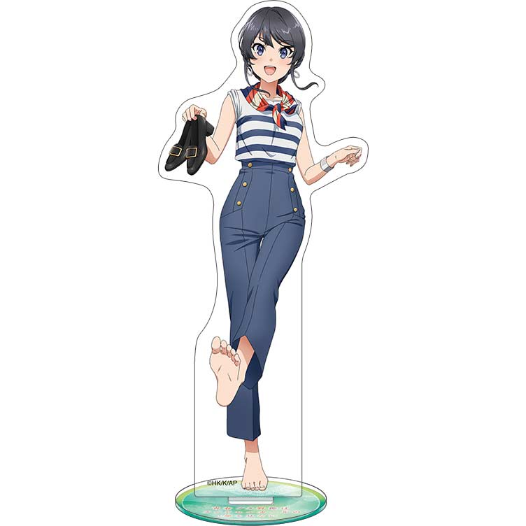 Rascal Does Not Dream of Bunny Girl Senpai Acrylic Stand Sakurajima Mai Odekake Summer