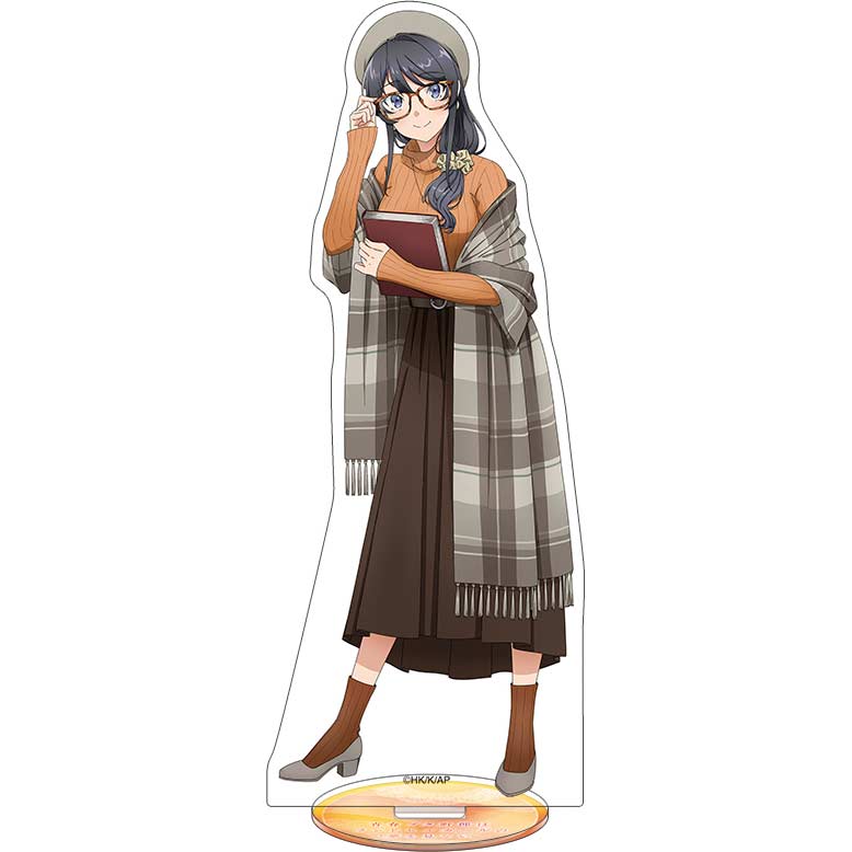 (PO) Rascal Does Not Dream of Bunny Girl Senpai Acrylic Stand Sakurajima Mai Odekake Autumn