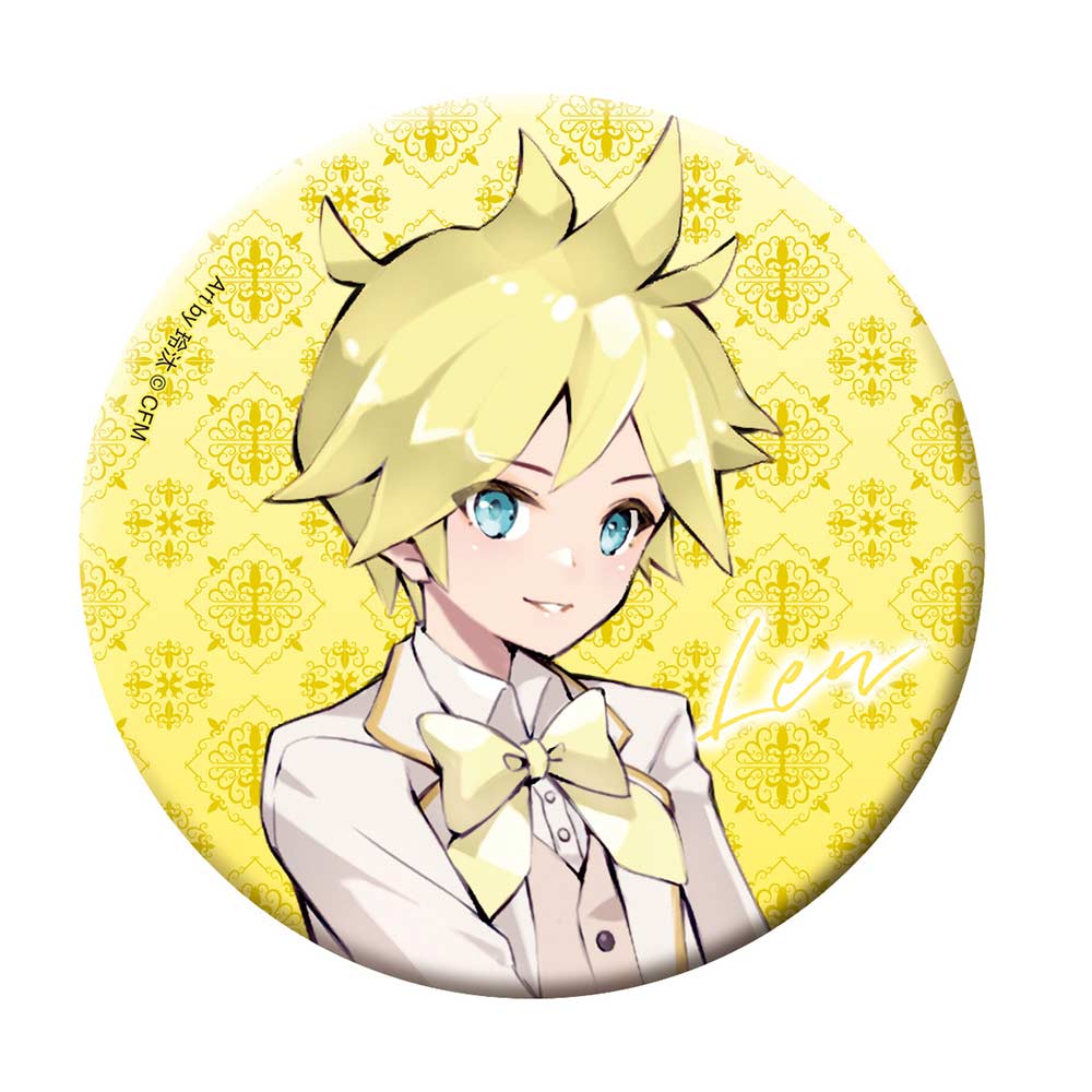 Hatsune Miku Series Can Badge Knight C Kagamine Len
