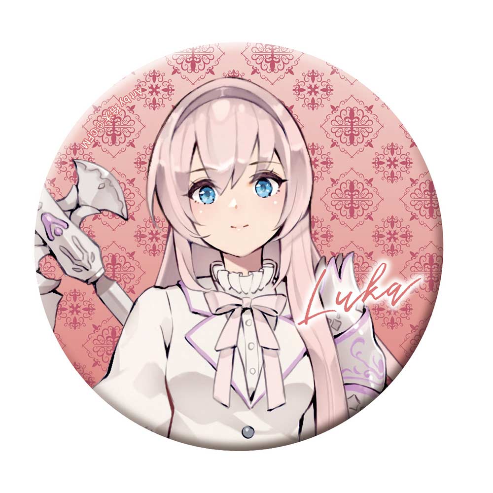 (PO) Hatsune Miku Series Can Badge Knight D Megurine Luka
