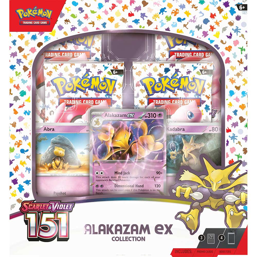 Pokémon TCG: Scarlet and Violet 151 Collection Alakazam EX