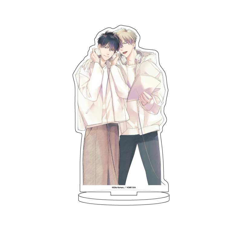 Acrylic Stand Fudanshi-kun niha Himitsu ga Aru 02 Shion & Souta B (Official Illustration)
