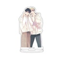 Acrylic Stand Fudanshi-kun niha Himitsu ga Aru 02 Shion & Souta B (Official Illustration)