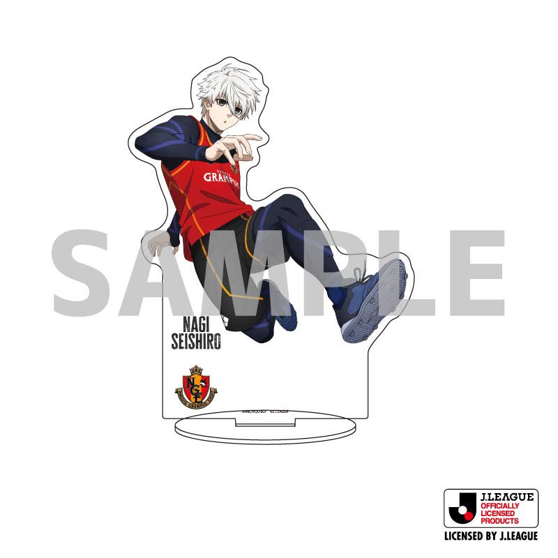 (PO) Chara Acrylic Figure Blue Lock x J.League Nagi Seishiro x Nagoya Grampus (Original Illustration)
