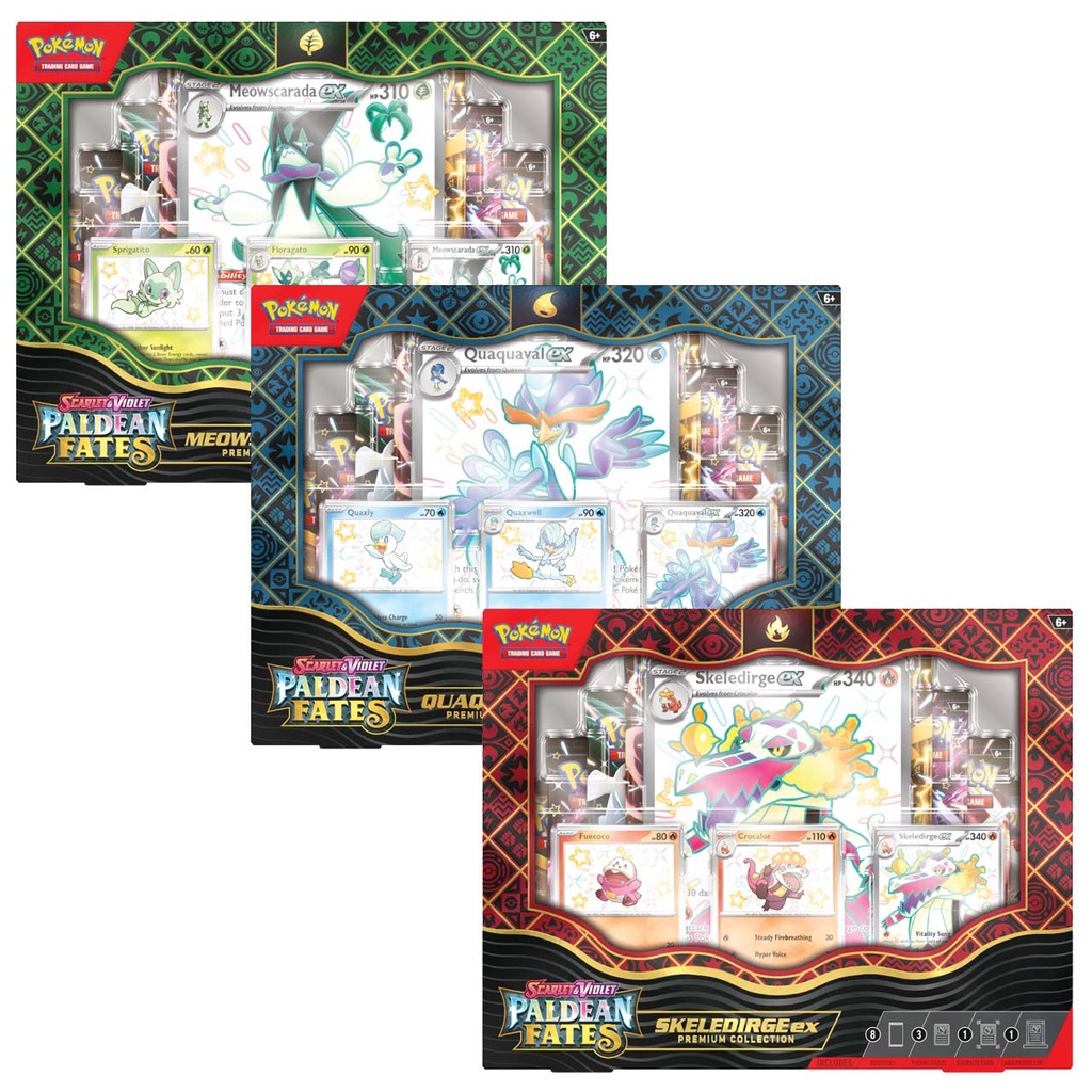 Pokemon TCG: Scarlet and Violet SV04.5 Paldean Fates Premium Collection