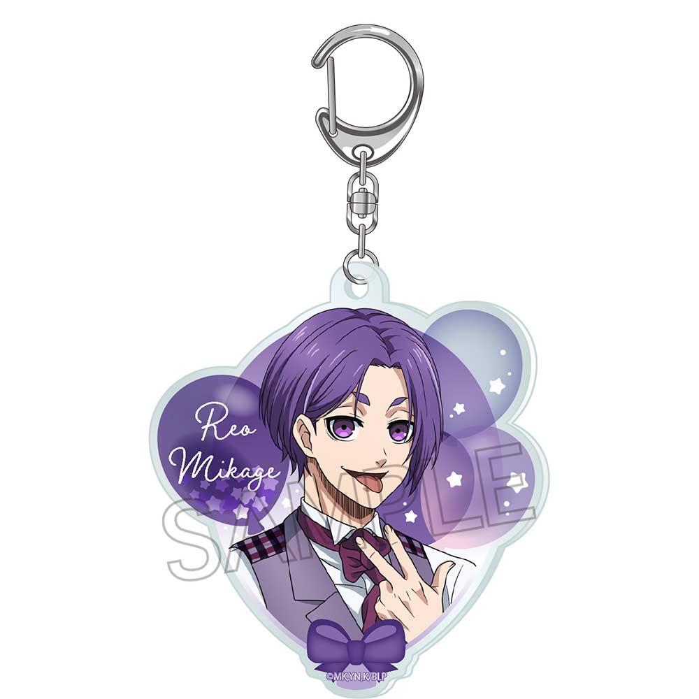 Blue Lock Acrylic Key Chain Balloon Bouquet Mikage Reo