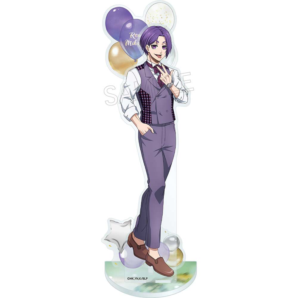 Blue Lock Acrylic Stand Balloon Bouquet Mikage Reo