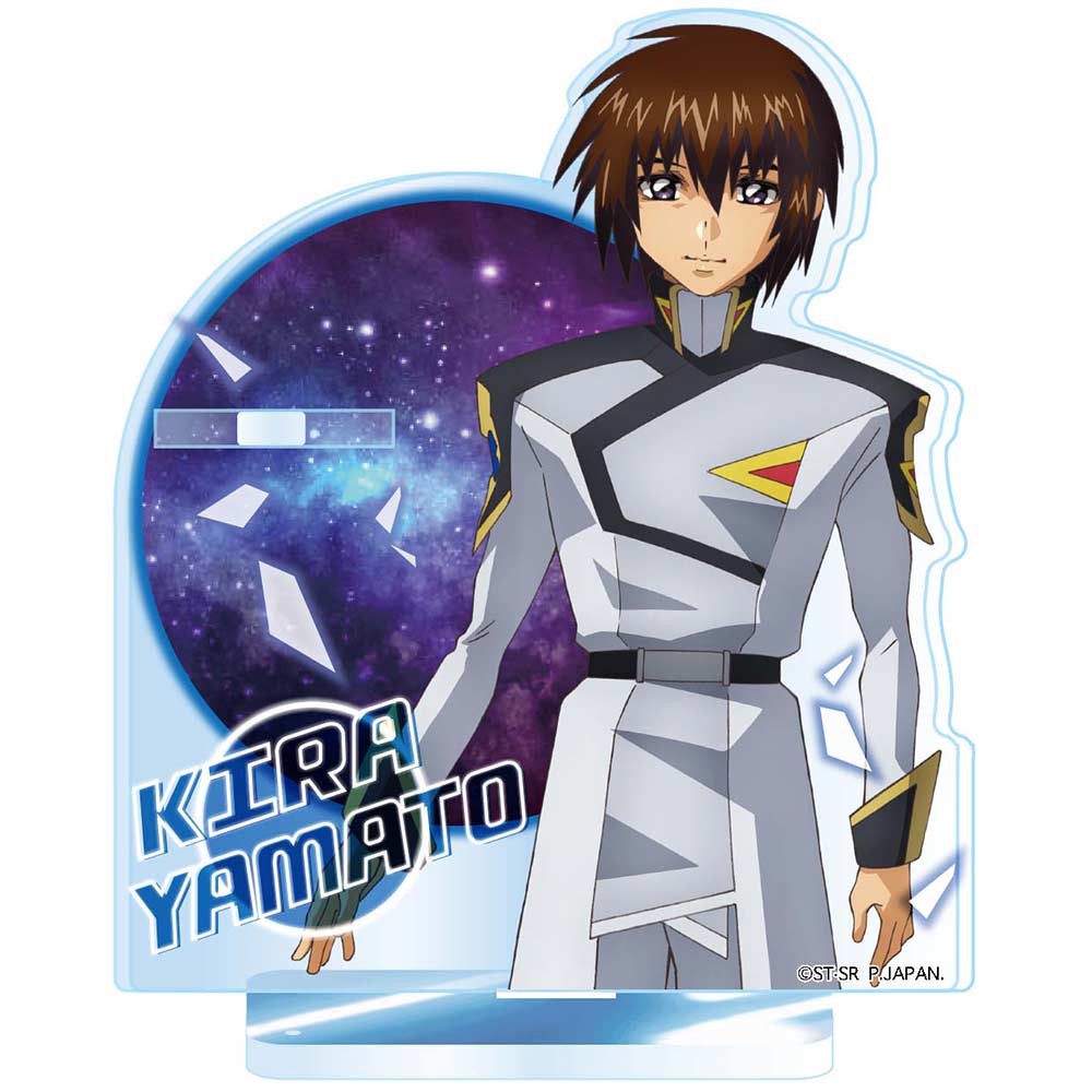 (PO) Gundam SEED Freedom Acrylic Pen Stand Kira Yamato