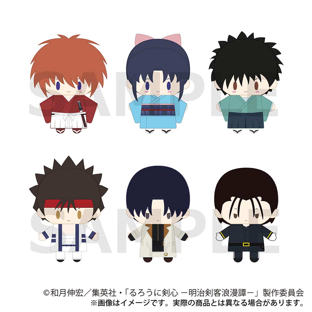 (PO) Rurouni Kenshin: Meiji Swordsman Romantic Story Puppela Finger Mascot Collection [BOX]