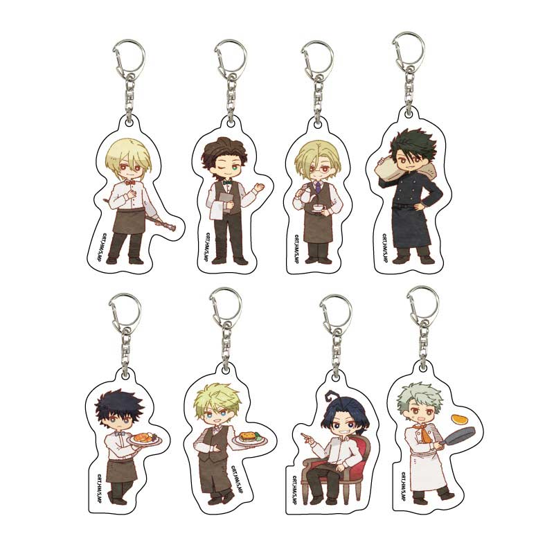 Acrylic Key Chain Moriarty the Patriot 04 Retro Art Illustration [BOX]
