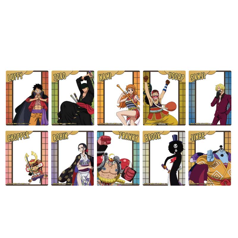 Acrylic Card One Piece 01 Straw Hat Crew [BOX]
