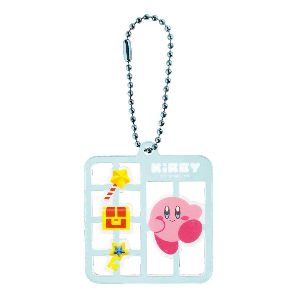 Kirby's Dream Land Plastic Model Style Key Chain Adventure