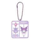 Sanrio Characters Plastic Model Style Key Chain Kuromi