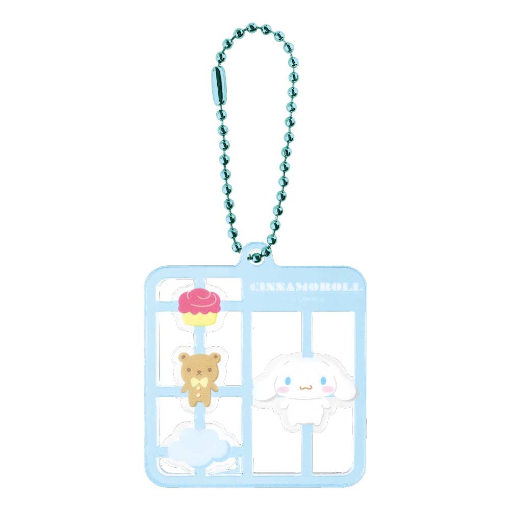 Sanrio Characters Plastic Model Style Key Chain Cinnamoroll