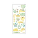 (PO) Sanrio Characters Sukipi ni Todoke Sticker Mint & Yellow