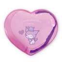 Sanrio Characters Heart Clear Pouch Kuromi