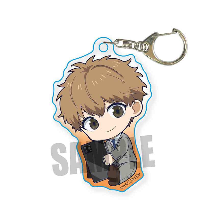 GyuGyutto Acrylic Key Chain Ron Kamonohashi: Deranged Detective - Isshiki Totomaru