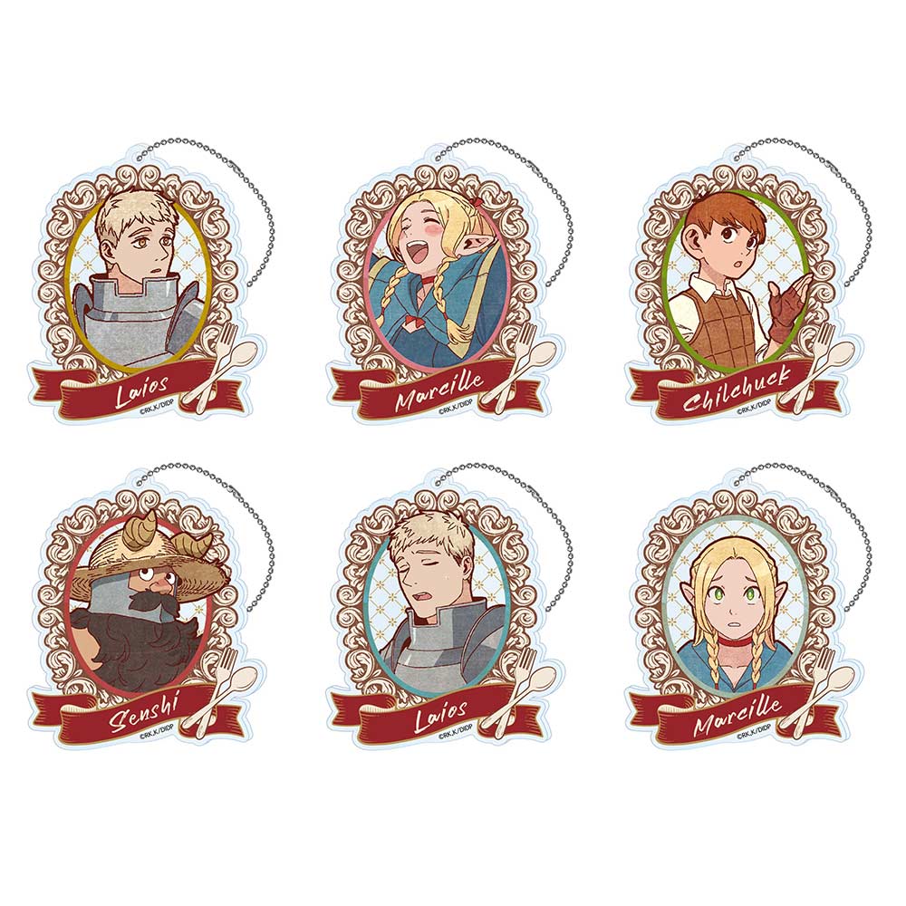 (PO) Delicious in Dungeon Vintage Series Acrylic Key Chain [BOX]