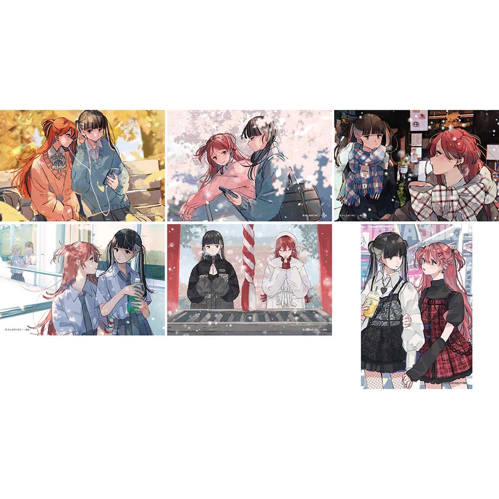 (PO) Inkya Gal Demo Ikigaritai! Illustration Card Set