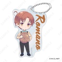 (PO) Hetalia World Stars Acrylic Key Chain -Suspenders Style- (DreCelle Mini) Romano