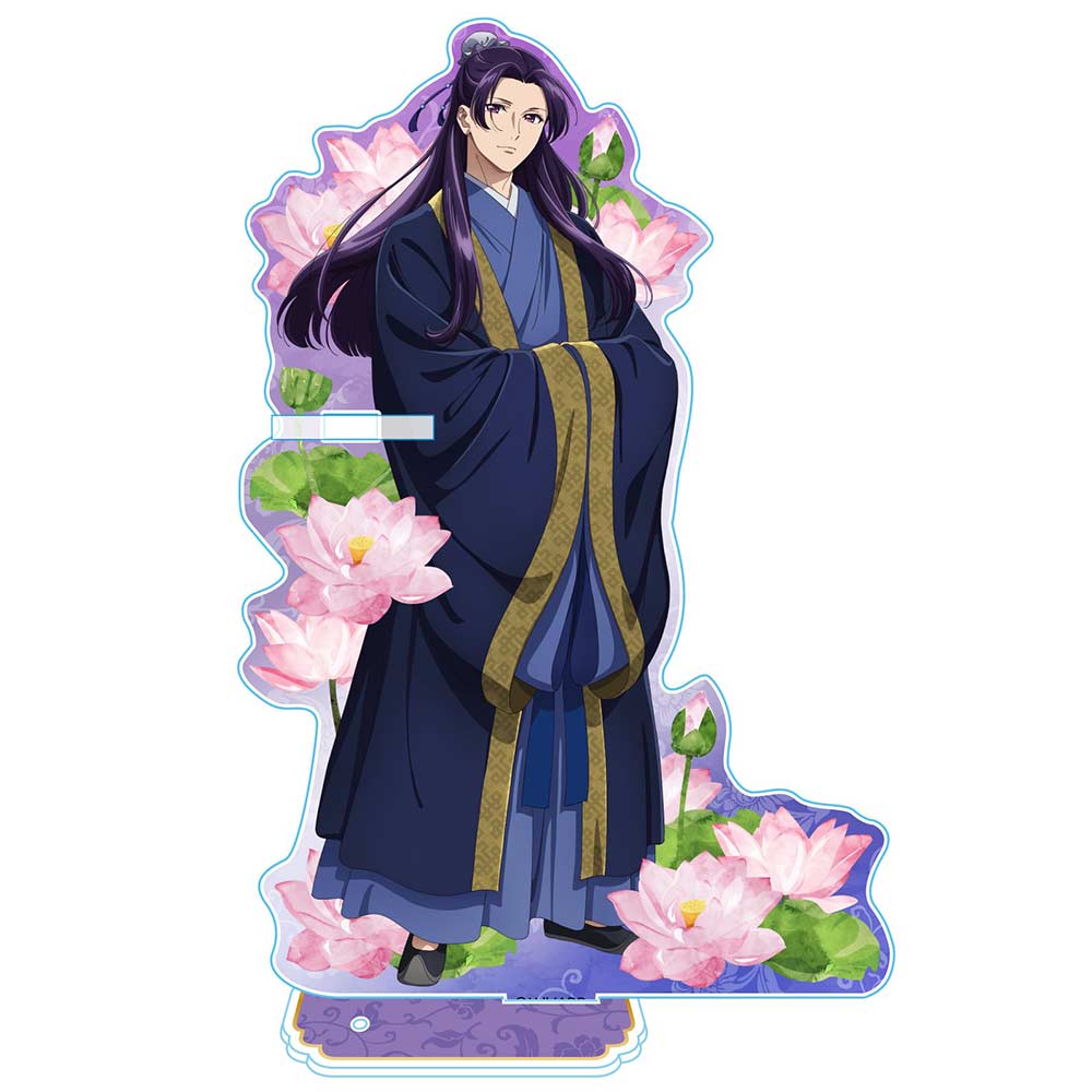 The Apothecary Diaries Flower Motif Acrylic Pen Stand Maomao Jinshi