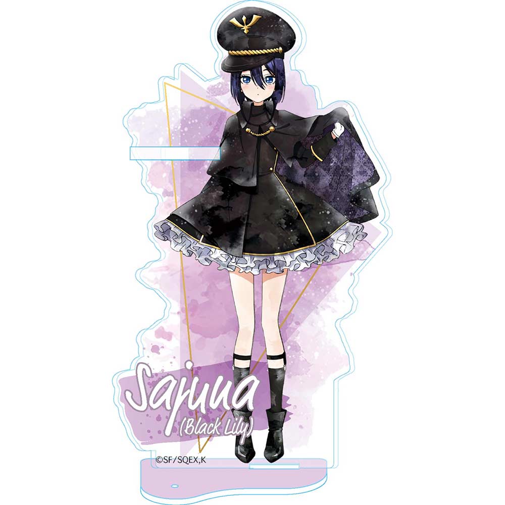 (PO) My Dress-Up Darling Wet Color Series Acrylic Pen Stand Sajuna (Black Lily)