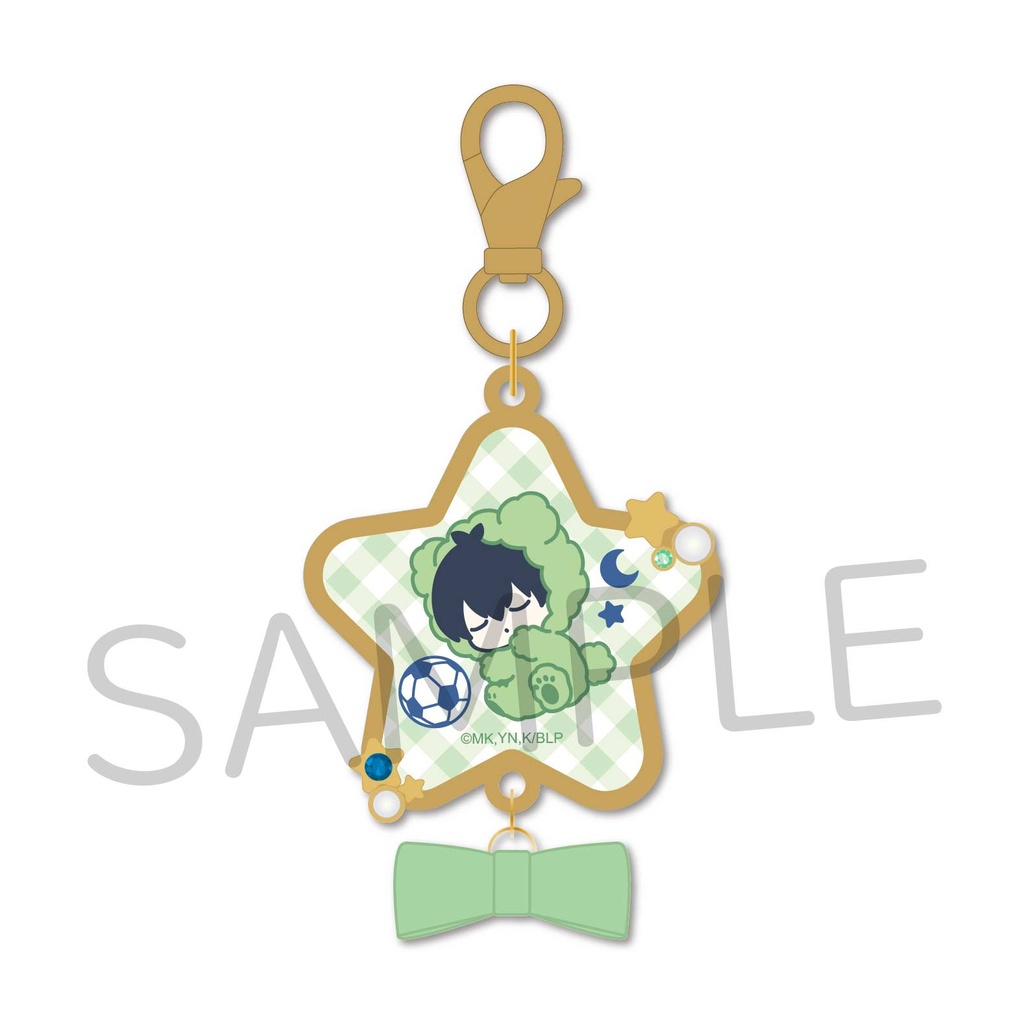 (PO) Blue Lock Acrylic Metal Charm Vol. 1 Isagi Yoichi