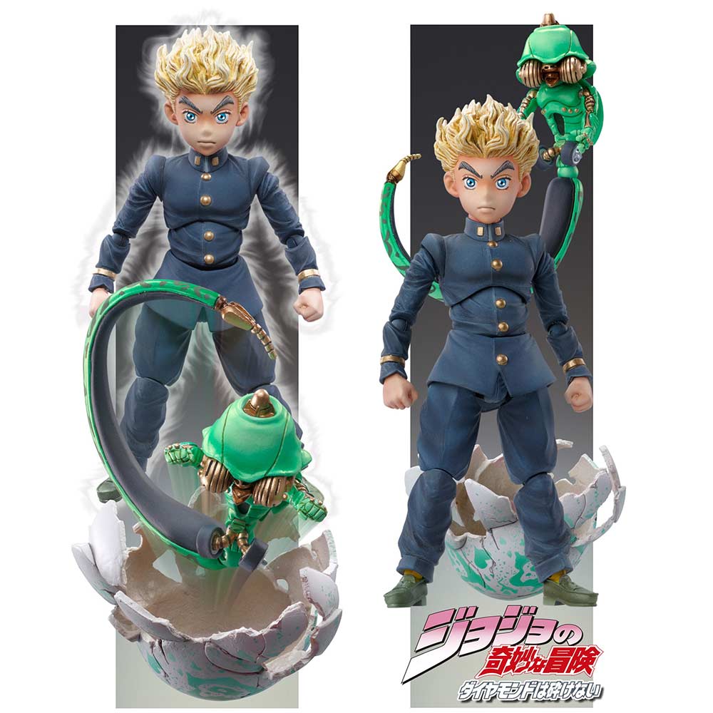 (PO) Super Action Statue JoJo's Bizarre Adventure Part IV - Hirose Koichi & Echos Act 1 (Re-issue)