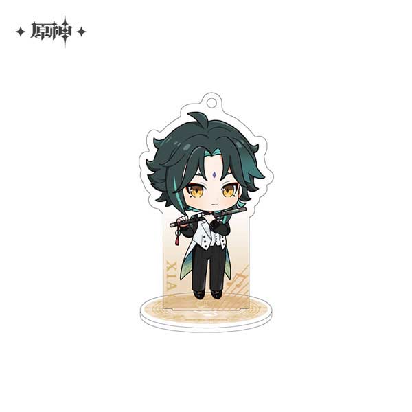 Genshin Impact Chen Shi Hua Zhang Series Chibi Chara Petit Stand Keychain - Xiao