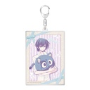 Code Geass Lelouch of the Rebellion x GiGO Original Illustration Lame Big Acrylic Key Chain Lelouch