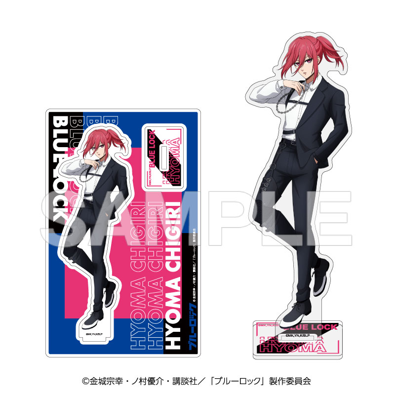 (PO) Blue Lock Acrylic Stand Chigiri Hyoma Harness Style