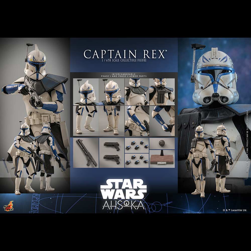 (PO) Television Masterpiece Series TMS119 - Star Wars: Ahsoka - Captain Rex
