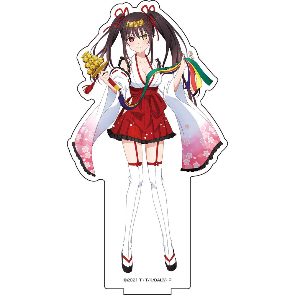 Date A Live IV Original Illustration Big Acrylic Stand Shrine Maiden Ver. 2 - Tokisaki Kurumi