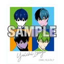 (PO) Blue Lock Acrylic Key Chain Pop Art Isagi Yoichi
