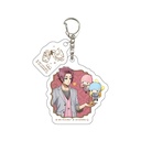 (PO) Acrylic Key Chain with Parts Blue Lock x Sanrio Characters 08 Itoshi Sae x Little Twin Stars (Original Illustration)