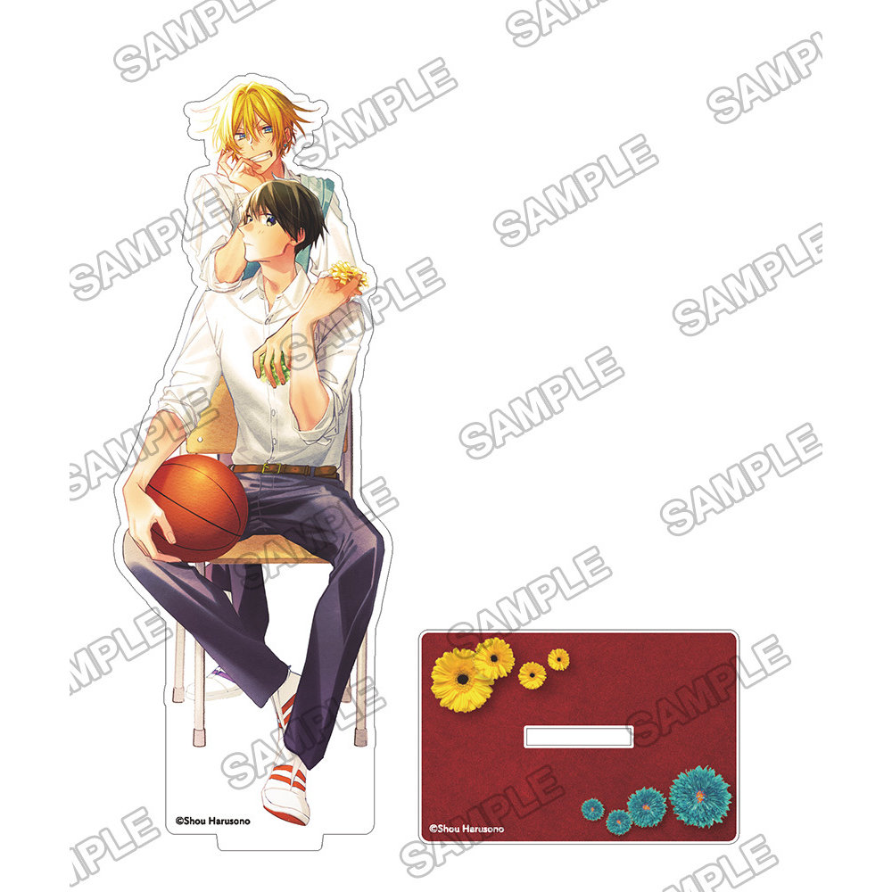 (PO) Hirano and Kagiura Shou Harusono Illustration Acrylic Stand B