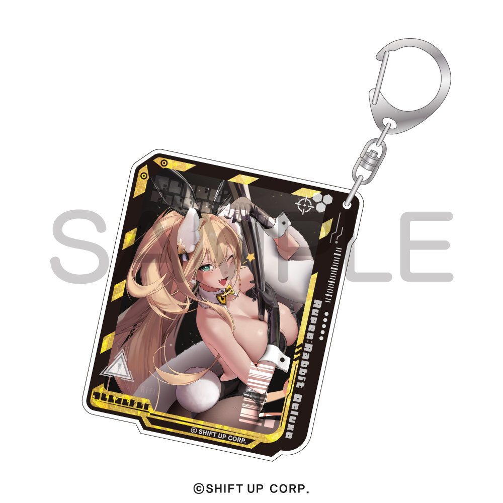 Goddess of Victory: Nikke Acrylic Key Chain Rupee: Rabbit Deluxe