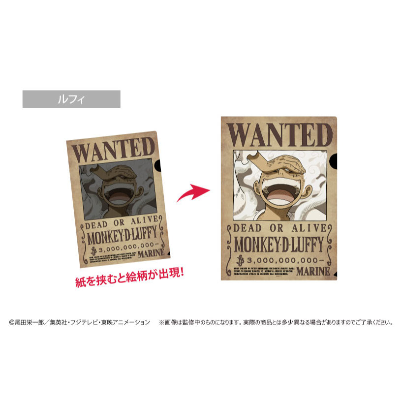 One Piece Wanted Poster Trick File Vol. 3 Luffy