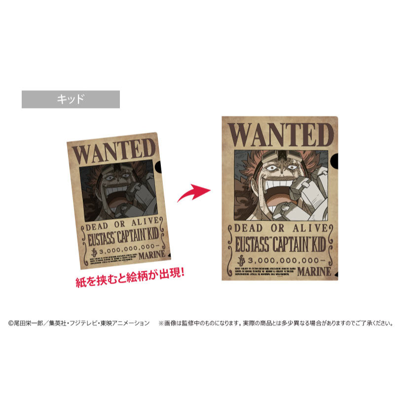 (PO) One Piece Wanted Poster Trick File Vol. 3 Kid