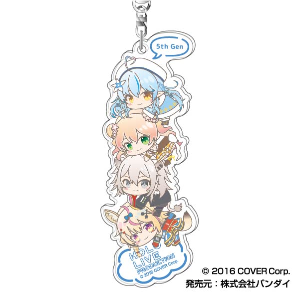 (PO) Acrylic Key Chain Hololive Hug Meets Tsumi Arrange 07 5th Gen AK