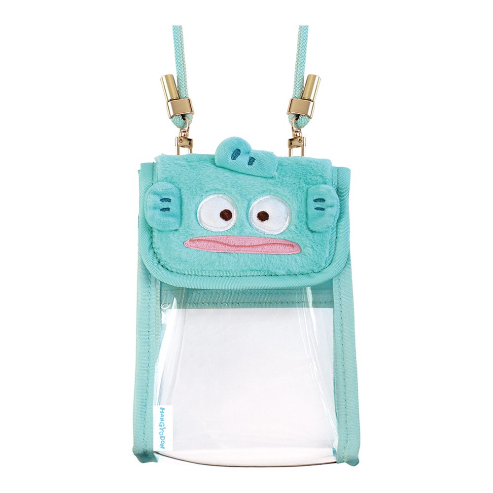 (PO) Sanrio Characters Plush Multi Pouch Hangyodon