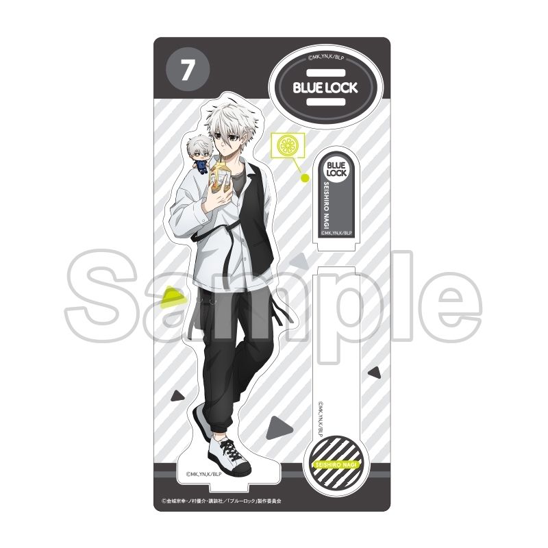 Blue Lock Acrylic Stand Props Eating Around Nagi Seishiro