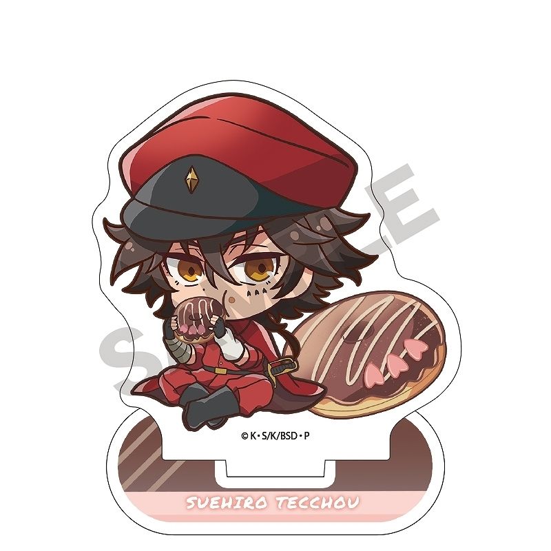 (PO) Bungo Stray Dogs Acrylic Stand Suehiro Tecchou Chara Peko Donut