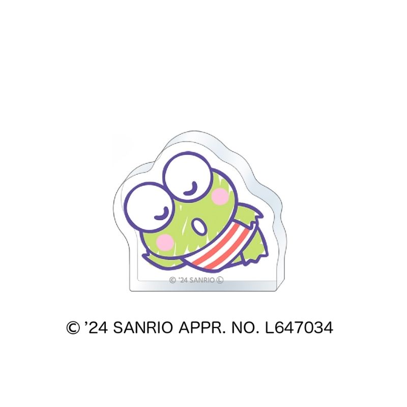 Sanrio Characters Korotto Acrylic Figure Kero Kero Keroppi
