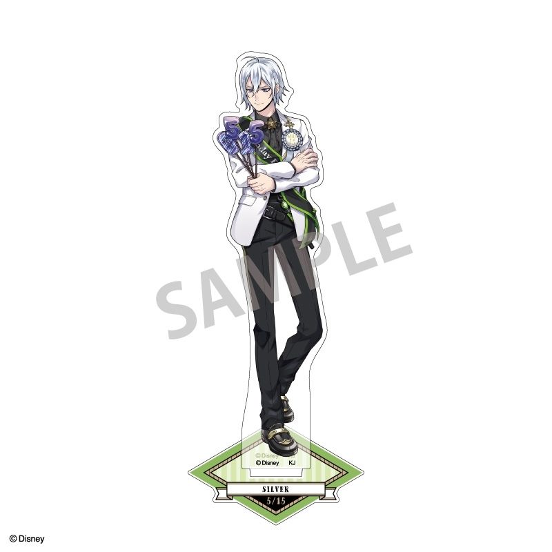 (PO) Disney Twisted Wonderland Acrylic Stand Silver Omekashi Birthday Ver.