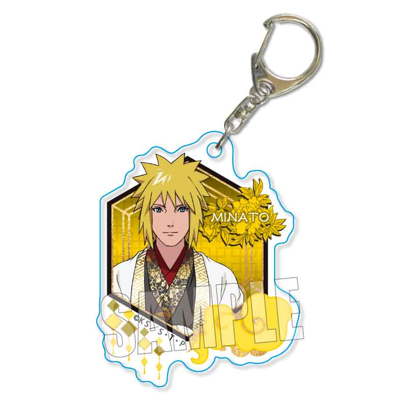 (PO) Acrylic Key Chain NARUTO -Shippuden- Namikaze Minato Throne Ver.