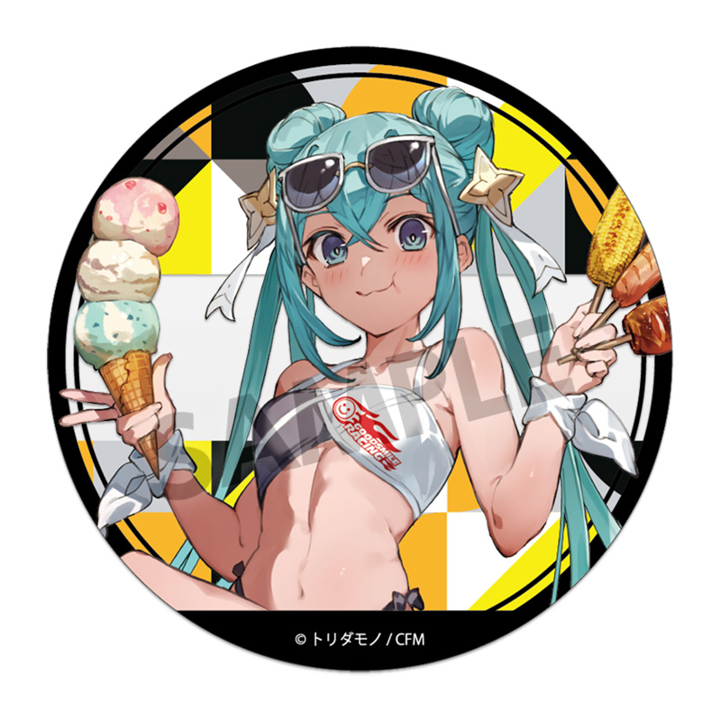 (PO) Racing Miku 2023 Acrylic Coaster Rd.4 FUJI Ver.