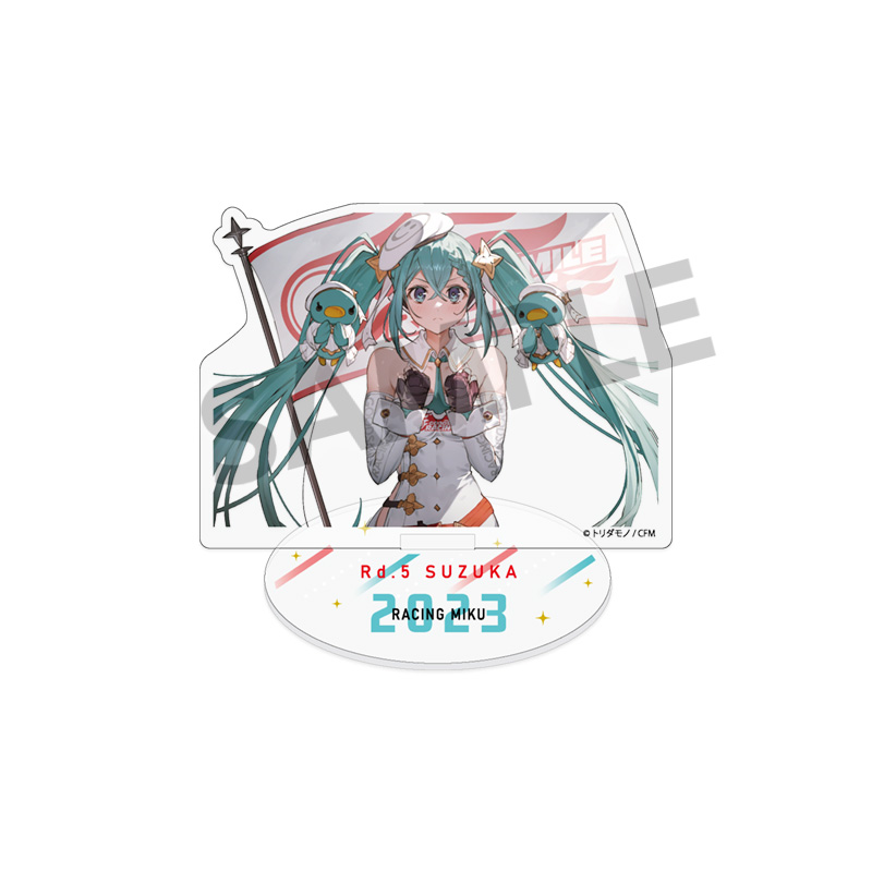 Racing Miku 2023 Acrylic Figure Rd.5 SUZUKA Ver.