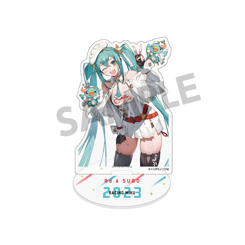 (PO) Racing Miku 2023 Acrylic Figure Rd.6 SUGO Ver.