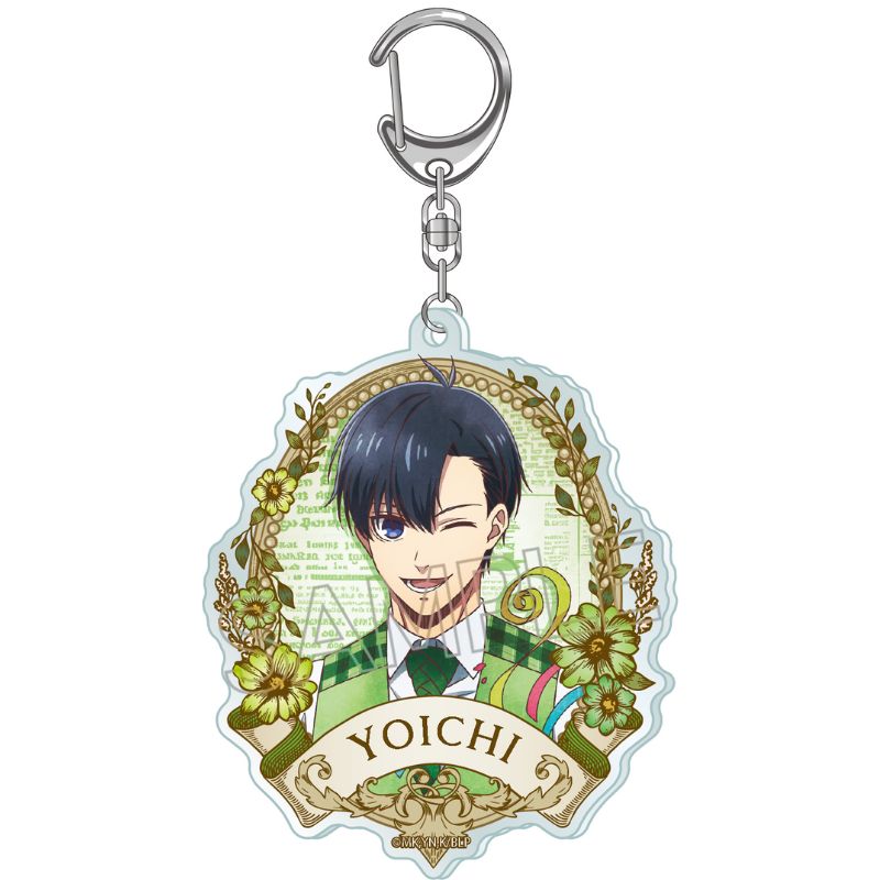Blue Lock Vintage Series Acrylic Key Chain -Balloon Bouquet- Isagi Yoichi